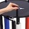 Adiroffice Large Steel Paper Roll Holder, Dispenser  and Cutter Stand with Wheels ADIKI300-01-MK - alternate 2